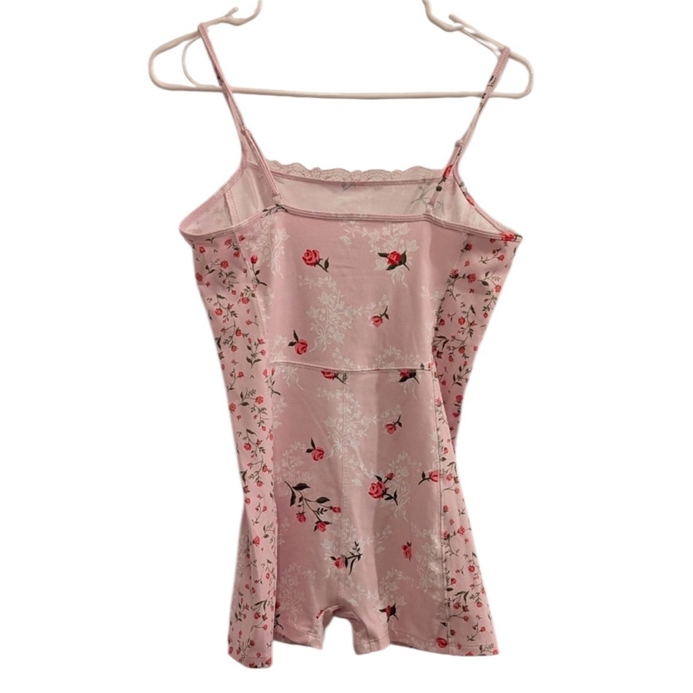 Wild Fable Women's ButterBliss Lace Trim Romper - Picture 5 of 5